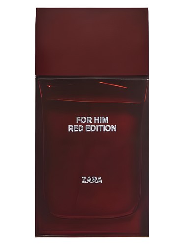 Zara For Him Red Edition perfume bottle