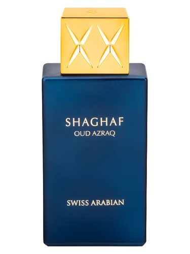 Swiss Arabian Shaghaf Oud Azraq perfume bottle