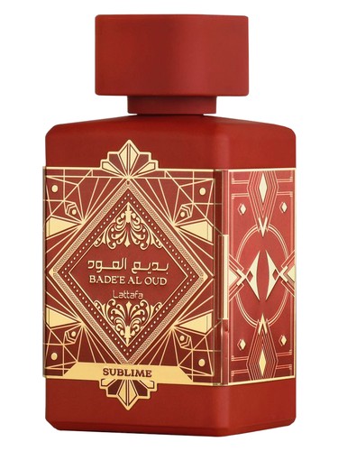 Lattafa Perfumes Bade'e Al Oud Sublime perfume bottle