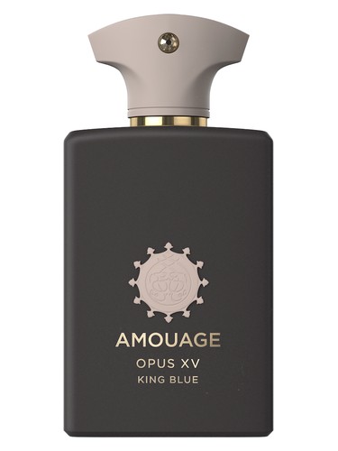Amouage Opus XV – King Blue perfume bottle