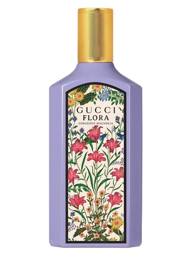 Gucci Flora Gorgeous Magnolia perfume bottle