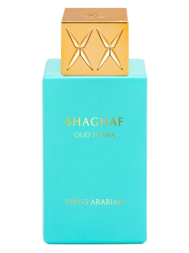 Swiss Arabian Shaghaf Oud Tonka perfume bottle
