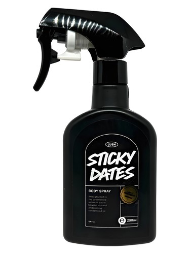 Lush Sticky Dates perfume bottle