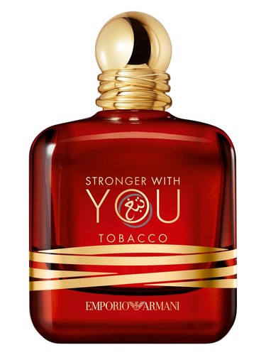 Giorgio Armani Emporio Armani Stronger With You Tobacco perfume bottle