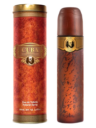 Cuba Paris Cuba Gold perfume bottle