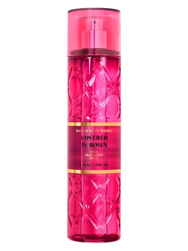 Bath & Body Works Covered In Roses perfume bottle