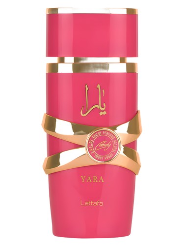 Lattafa Perfumes Yara Candy perfume bottle