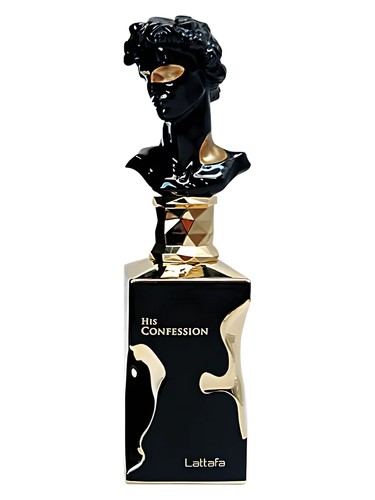 Lattafa Perfumes His Confession perfume bottle