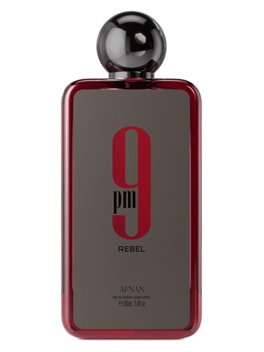 Afnan 9 PM Rebel perfume bottle